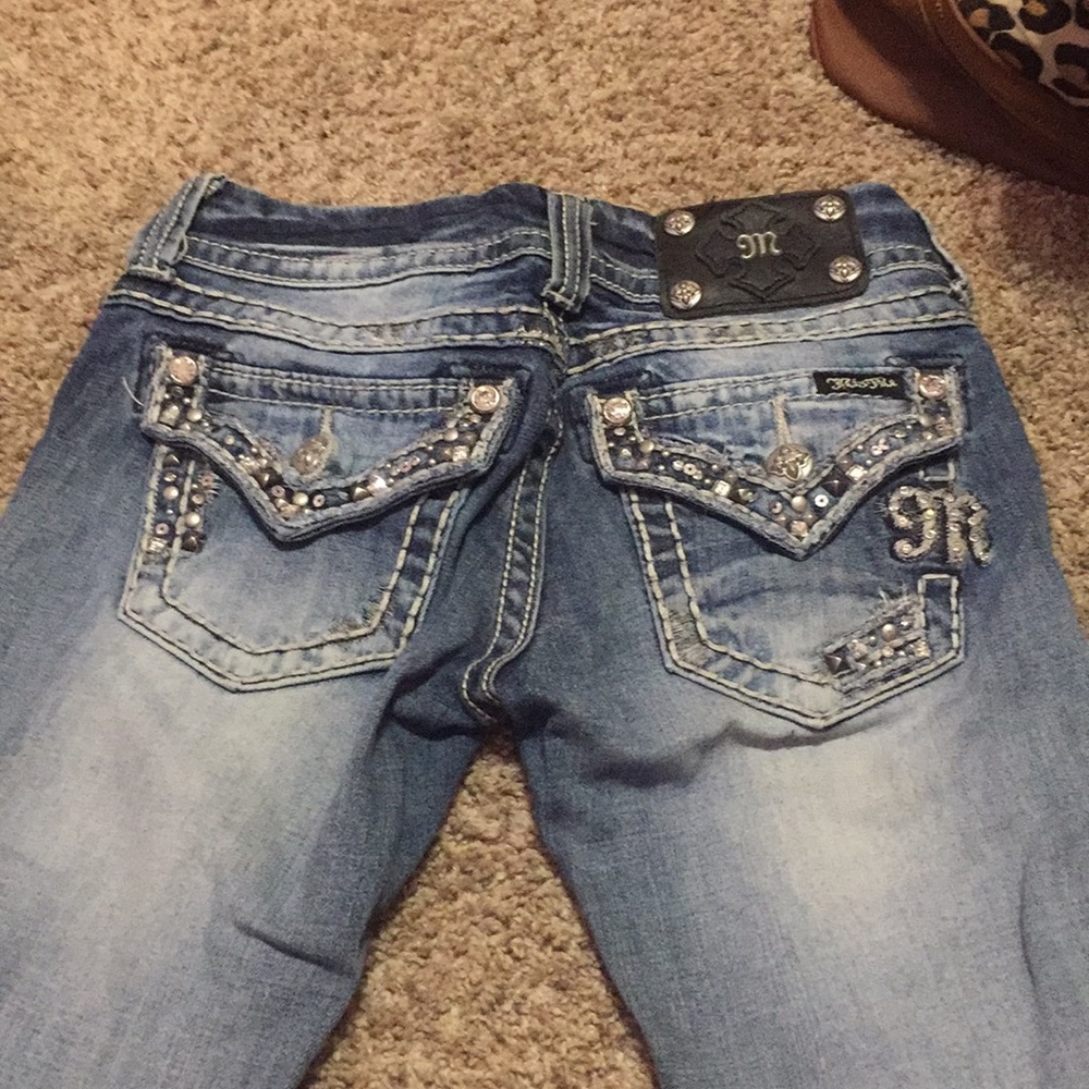 Miss Me Straight Leg Jeans Size 24